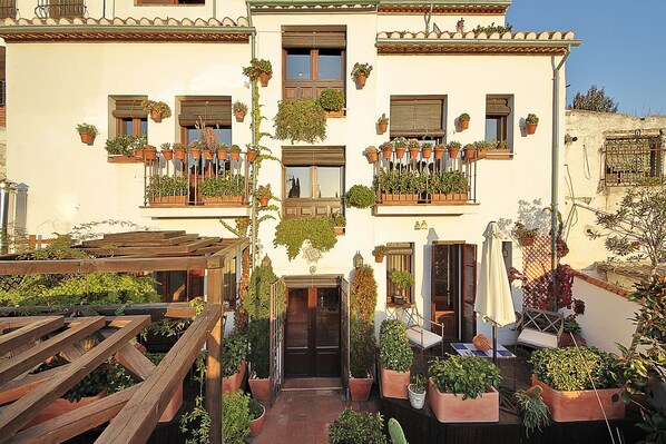 Façade de l’hébergement