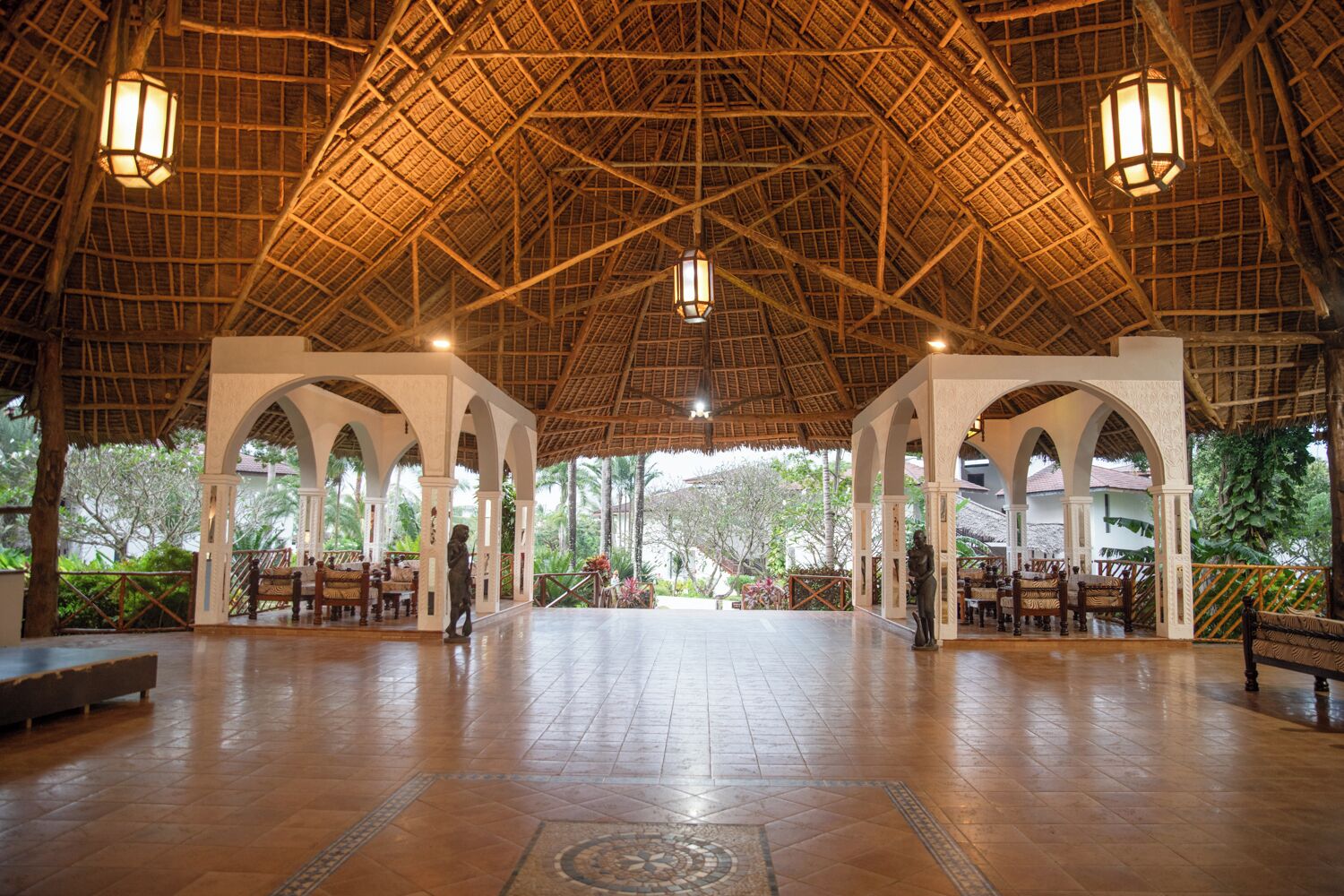 Sitteområde i lobbyen