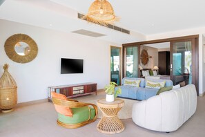 Premium One Bedroom Apartment Ocean View | Living area - Selina Serenity Rawai Phuket (Rawai)