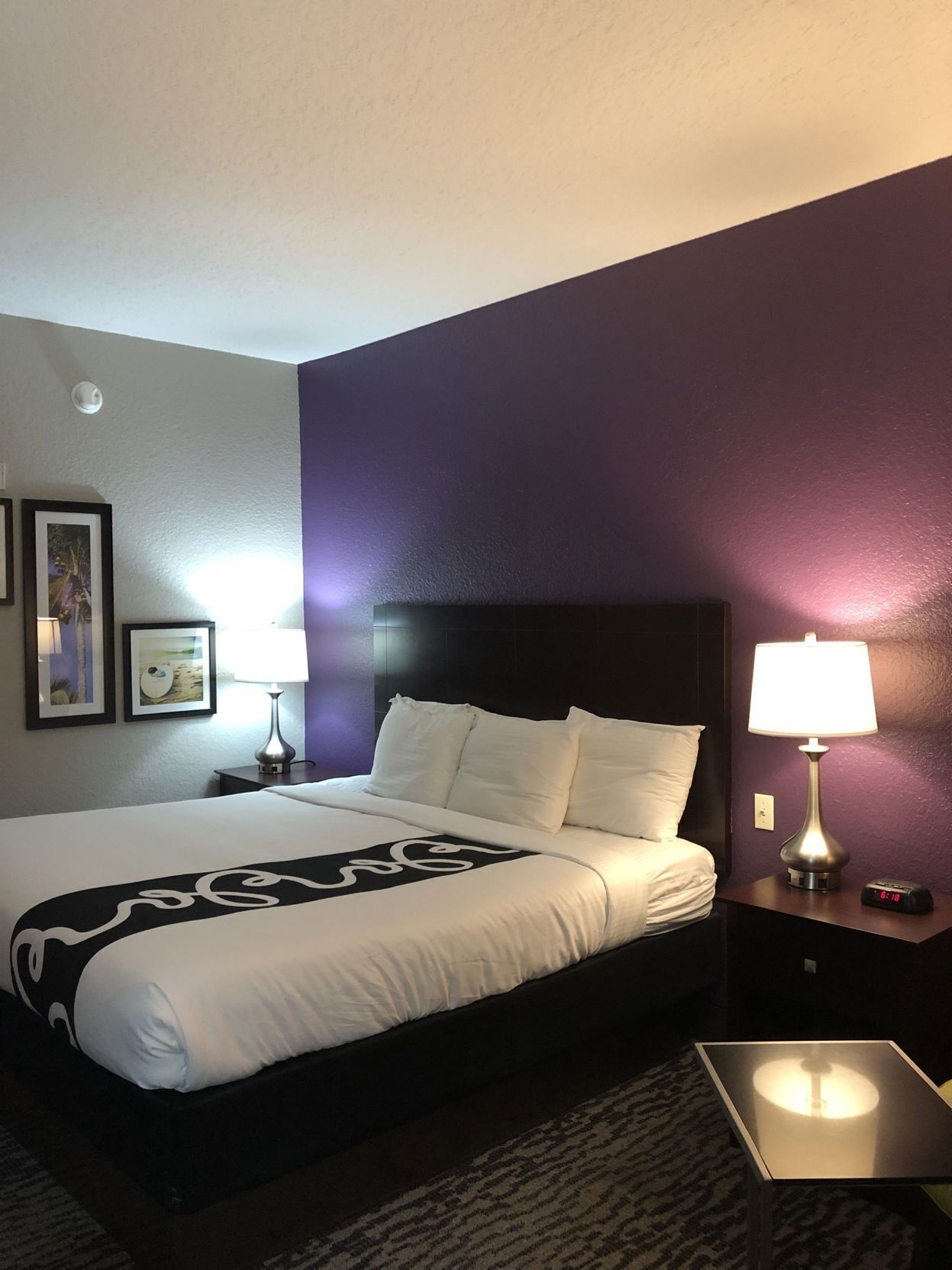 Premium bedding, pillowtop beds, individually decorated