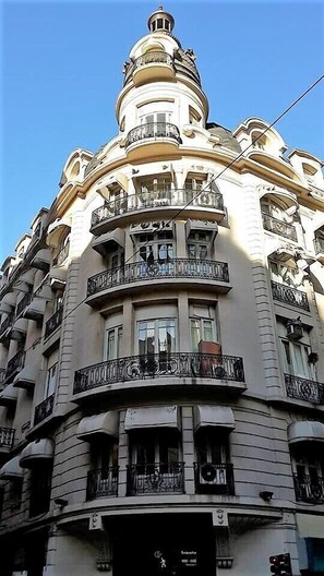 Façade de l’hébergement