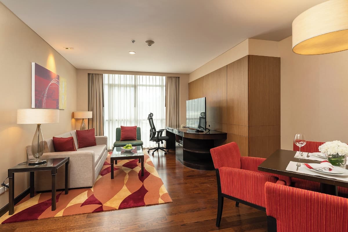 Executive-Suite, 1 Schlafzimmer, Nichtraucher, Stadtblick | Ausblick vom Zimmer
