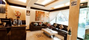 Lobby sitting area