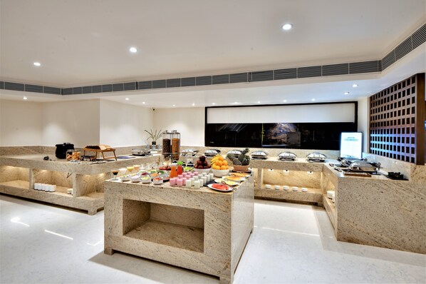 Daily buffet breakfast (INR 500 per person) - The Fern Residency Ahmedabad, Subhash Bridge, Series by Marriott (Ahmedabad)