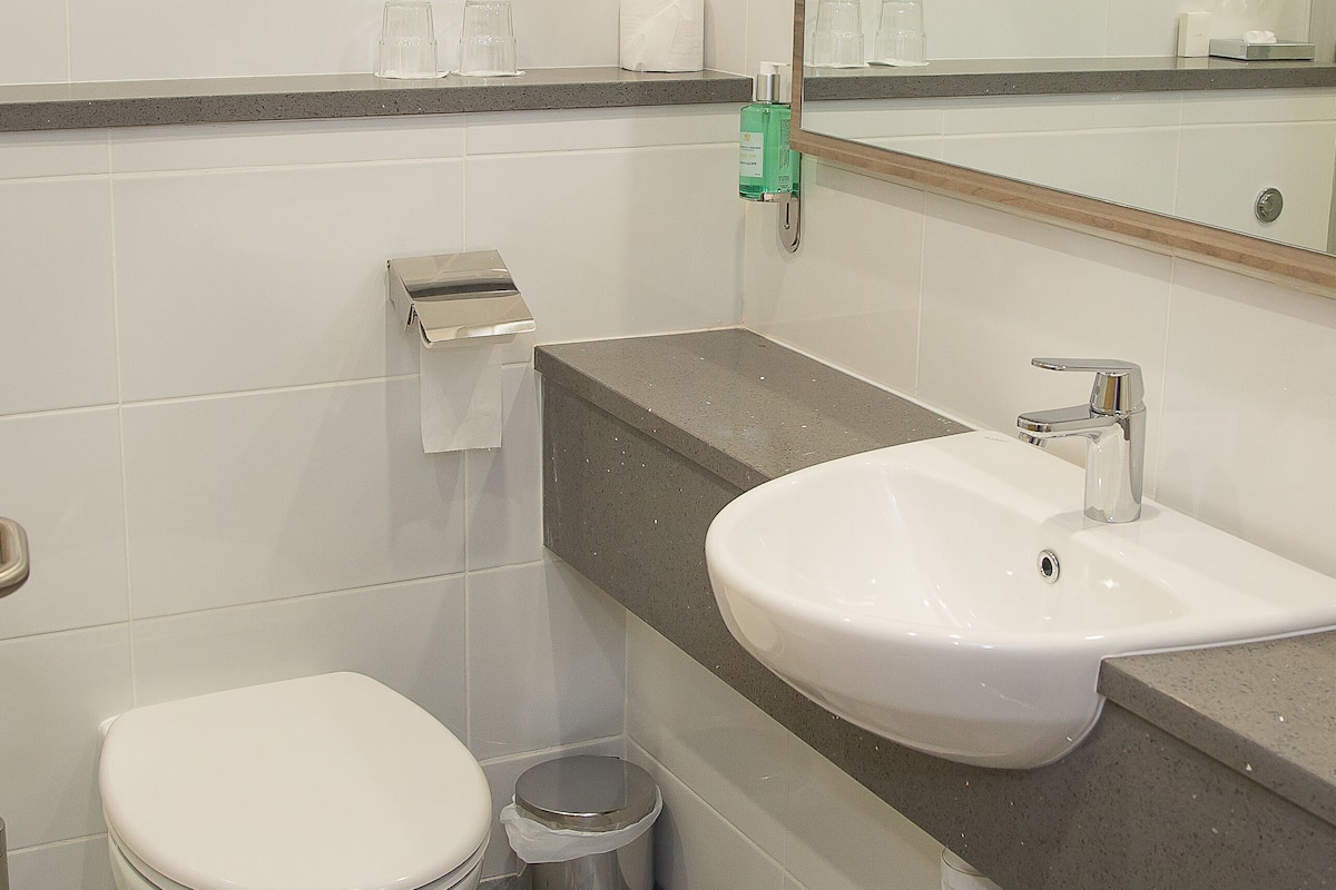 deluxe twin room, 1 bedroom | bathroom amenities | separate bathtub and shower, hydromassage showerhead, free toiletries