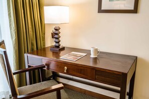Minibar, in-room safe, desk, laptop workspace