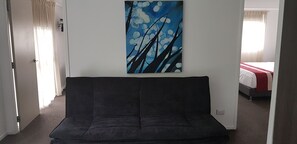 Two Bedroom Standard Apartment | Living area | Flat-screen TV - Bianco off Queen (Auckland)