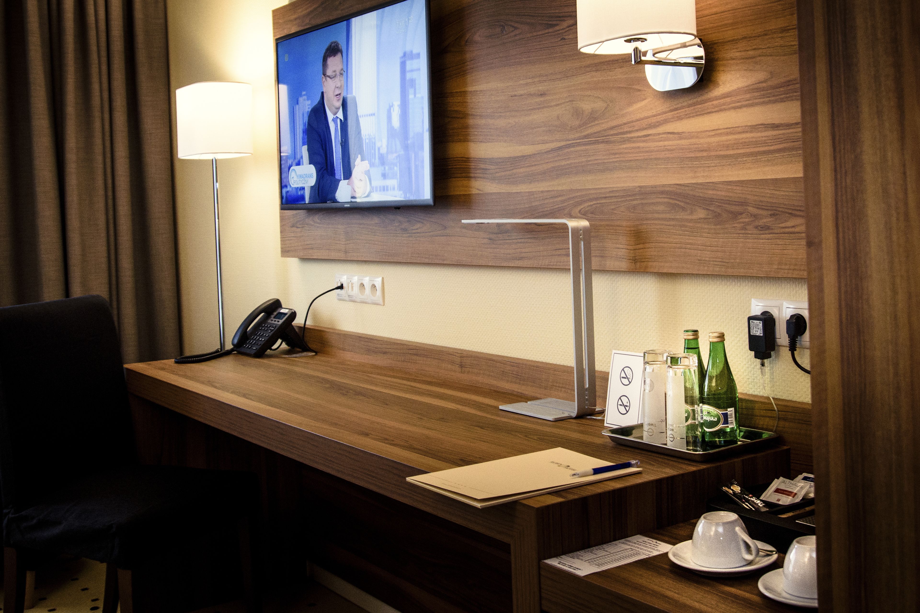 comfort double room | living area | 43-inch tv with cable channels