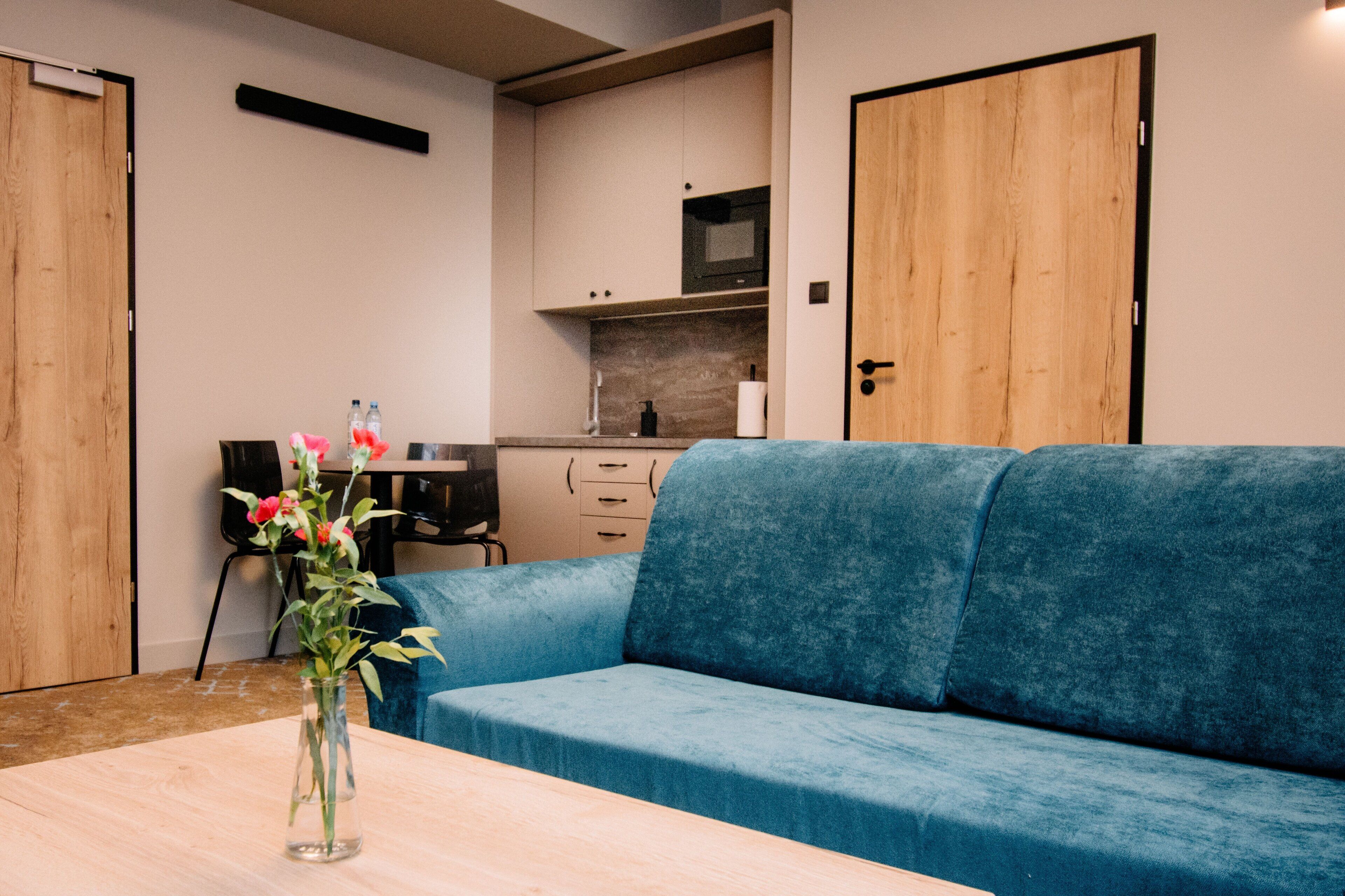 Deluxe-Apartment | Allergikerbettwaren, Minibar, Schreibtisch
