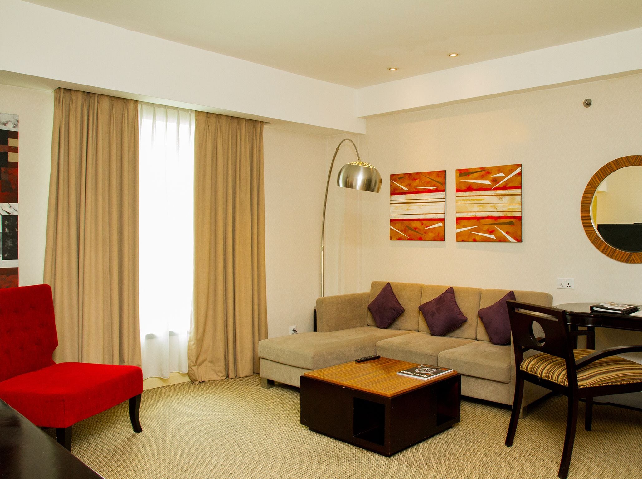 EXP - Junior Suite | Living room | LCD TV