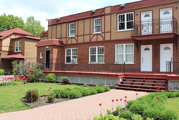 Fassade der Unterkunft