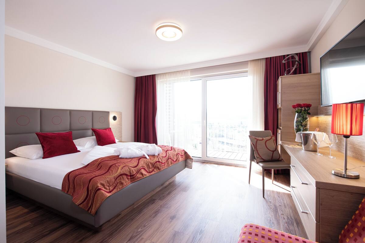 Sängtillbehör av högsta kvalitet och minibar