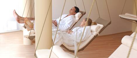 Behandlingsrom for par, kroppsbehandlinger og aromaterapi