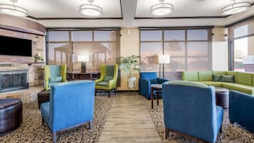Sala de estar en el lobby