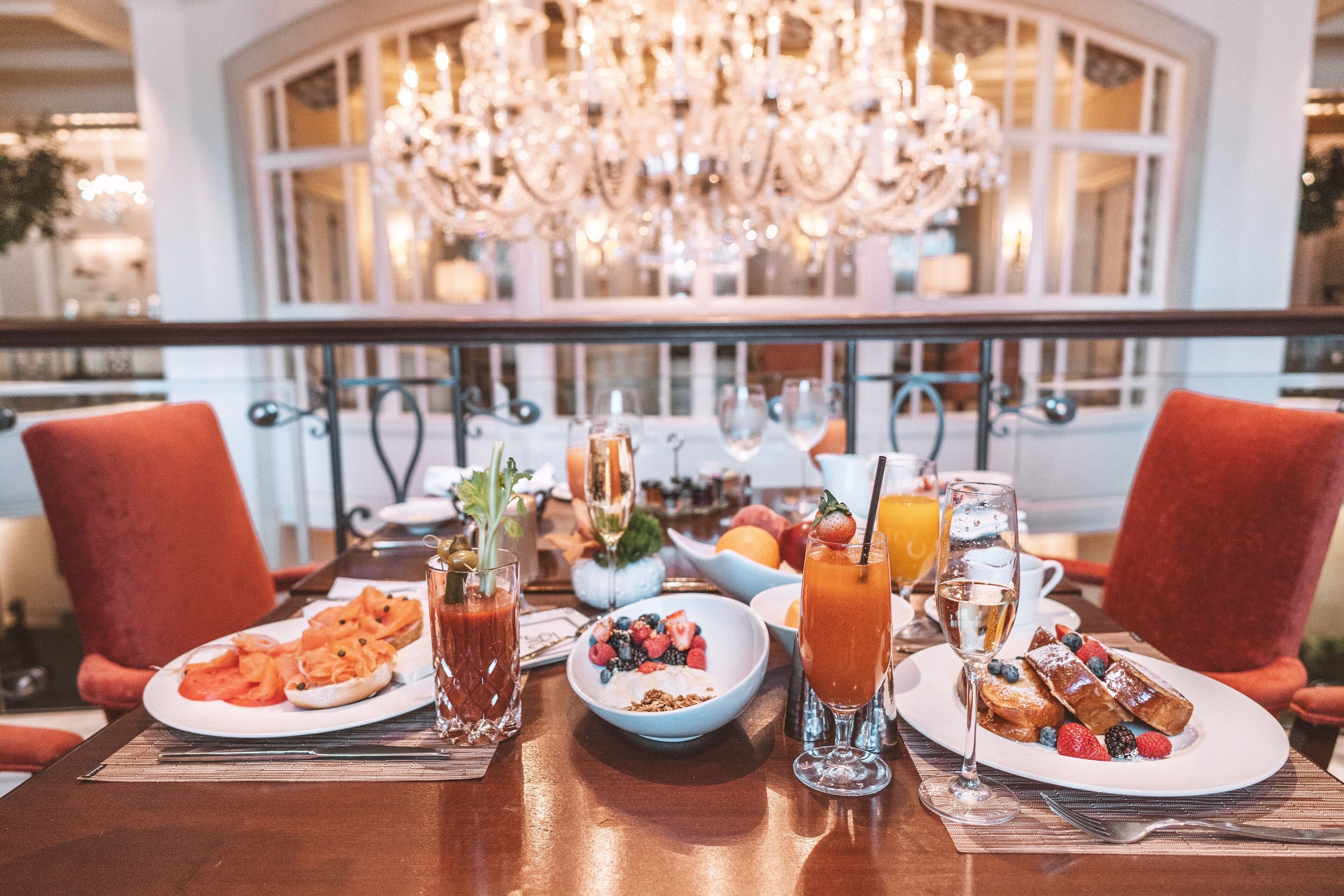 Daily continental breakfast (USD 35 per person)