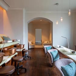 Couples treatment rooms, hot stone massages, manicures and pedicures
