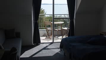 Udsigt fra overnatningsstedet