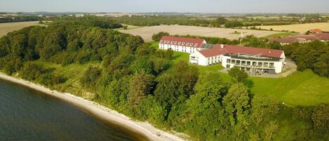 منظر من الجو على ارتفاع عالٍ