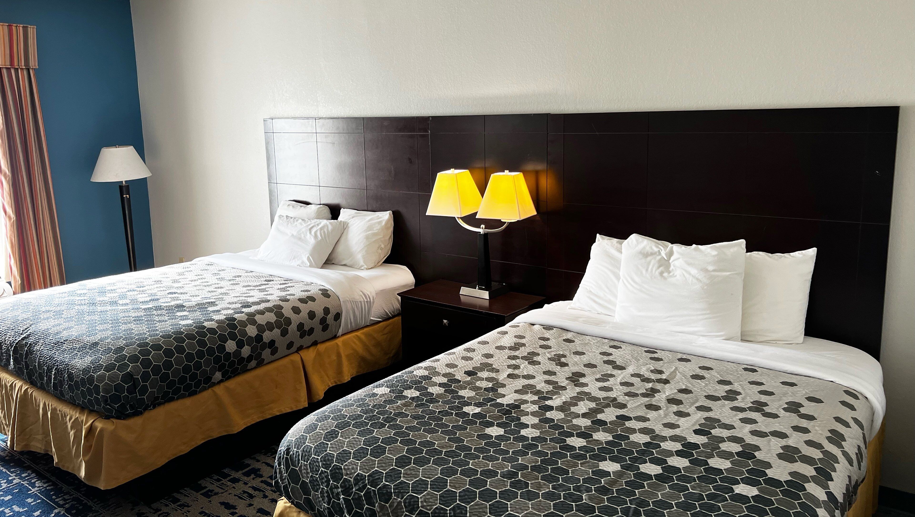 Desk, iron/ironing board, free WiFi, bed sheets