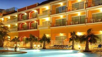 Front of property - evening/night