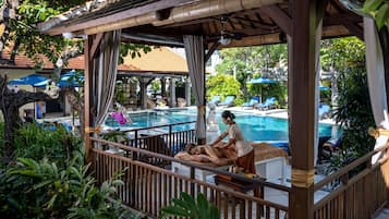 Couples treatment room(s), body treatments, massages
