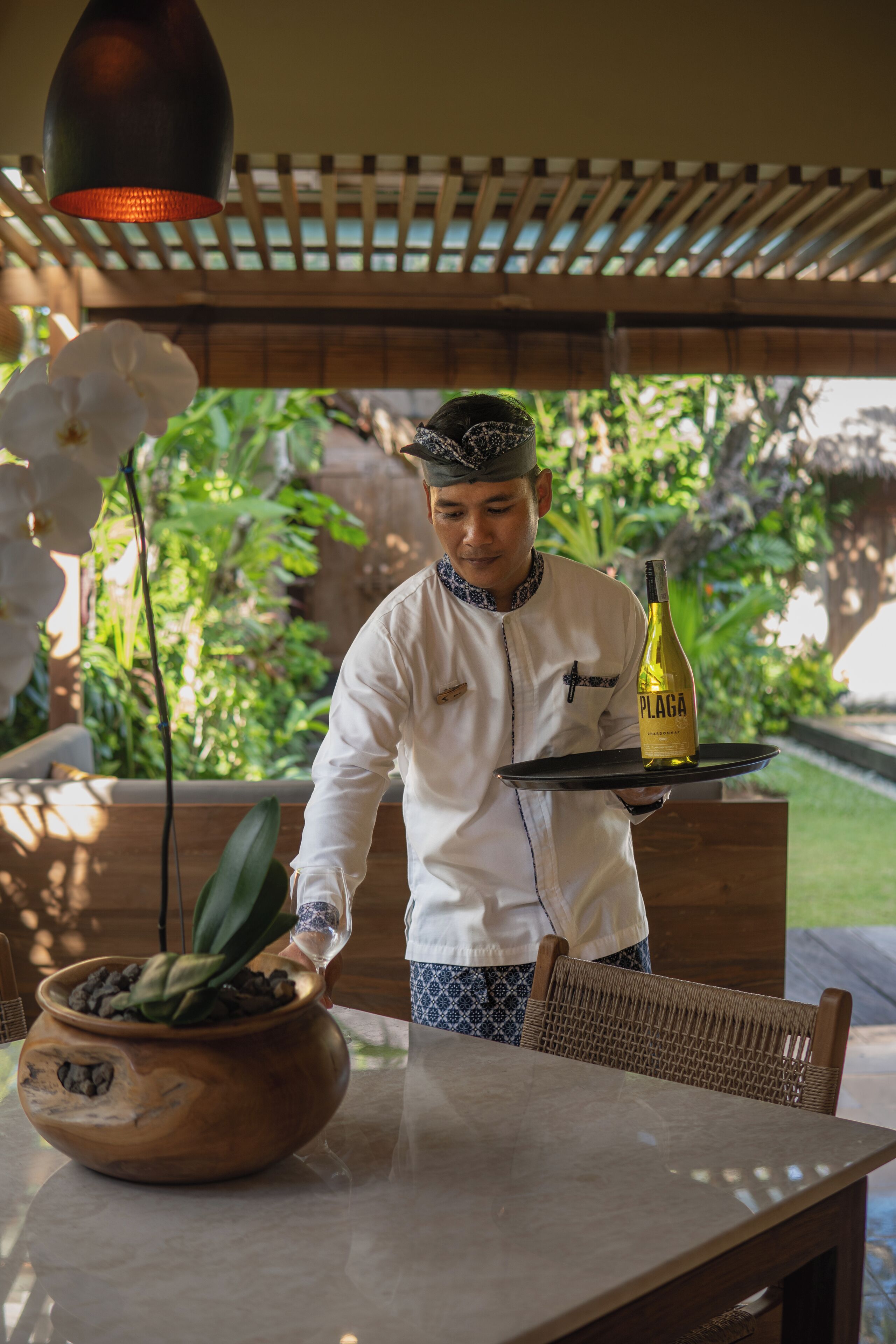 Servicio de comidas a la habitación