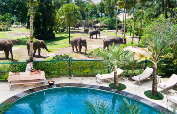 Outdoor pool
