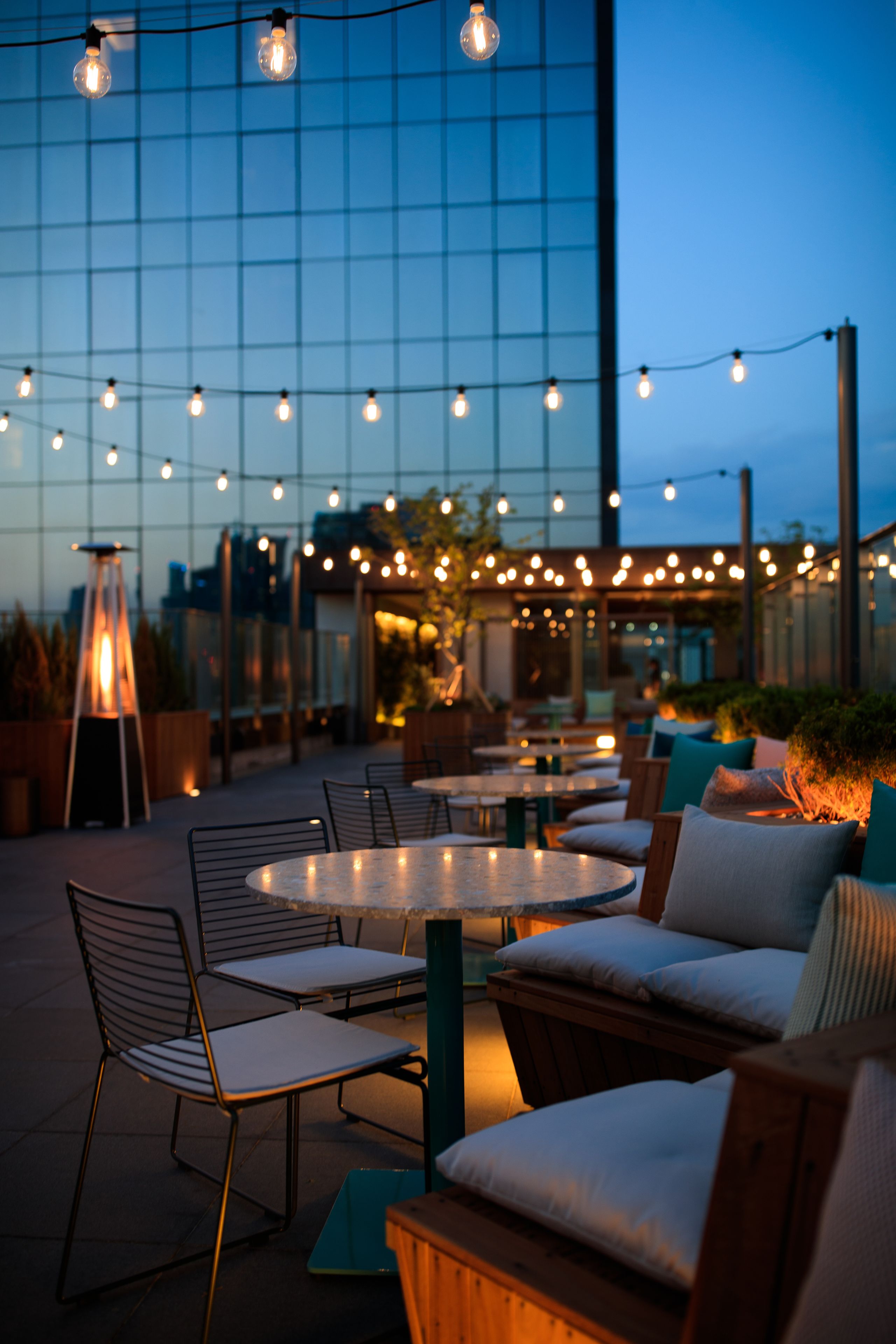 Rooftop bar