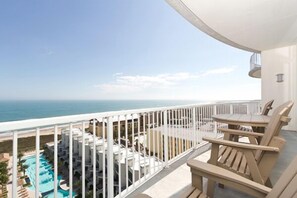 Condo, 3 Bedrooms, 2 Bathrooms, Beach View | Balcony