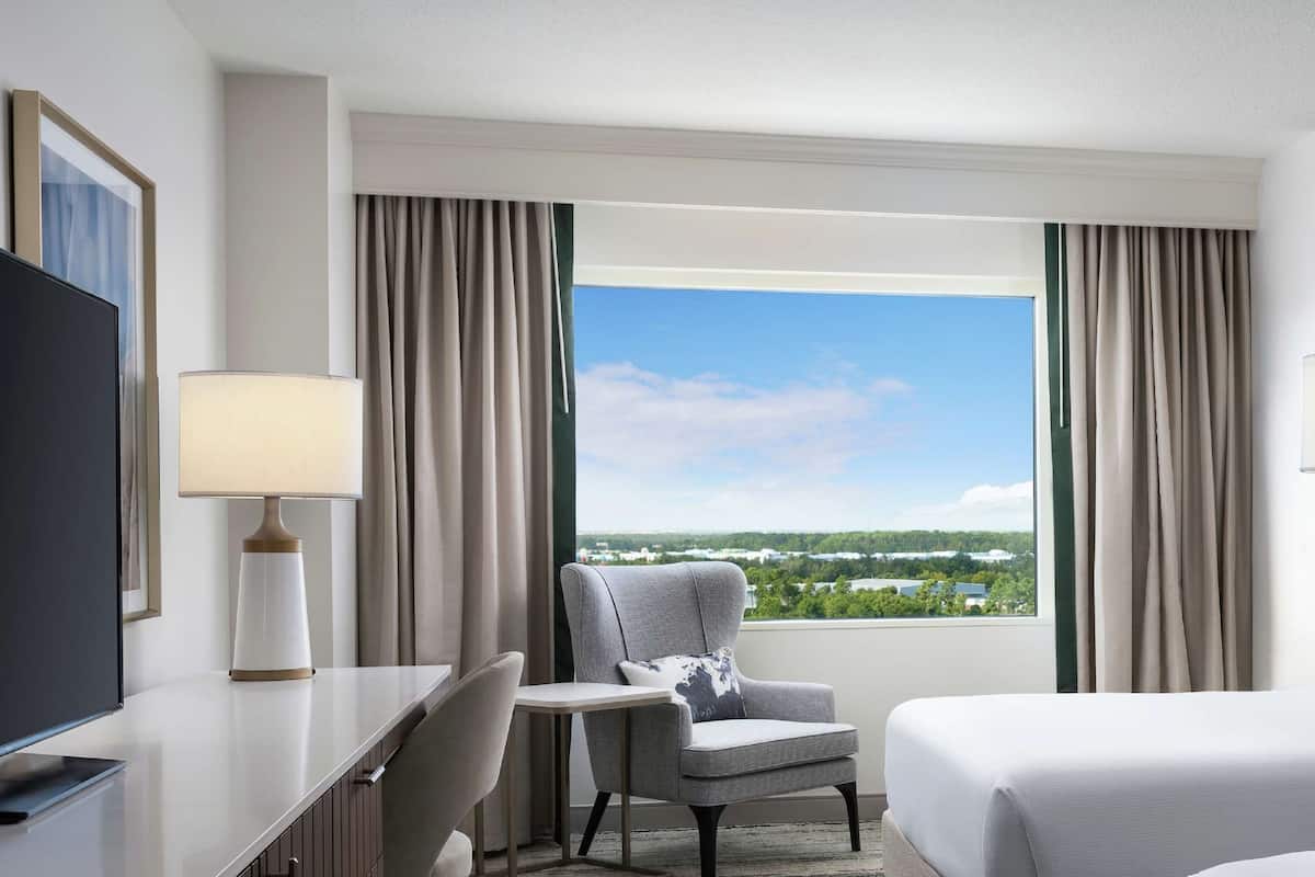 disney hollywood studios view 2 queen beds | view from room