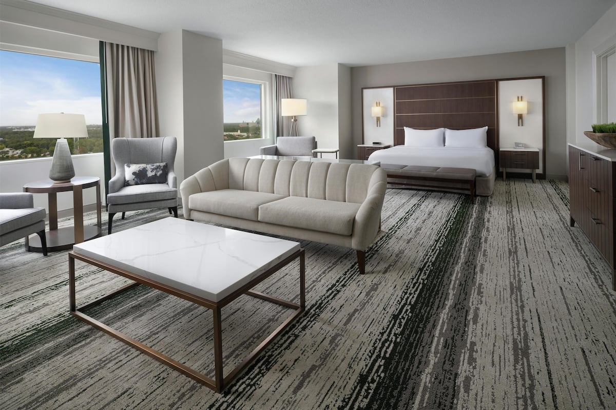 이그제큐티브 스위트, 킹사이즈침대 1개 (Disney View) | 객실에서 보이는 전망