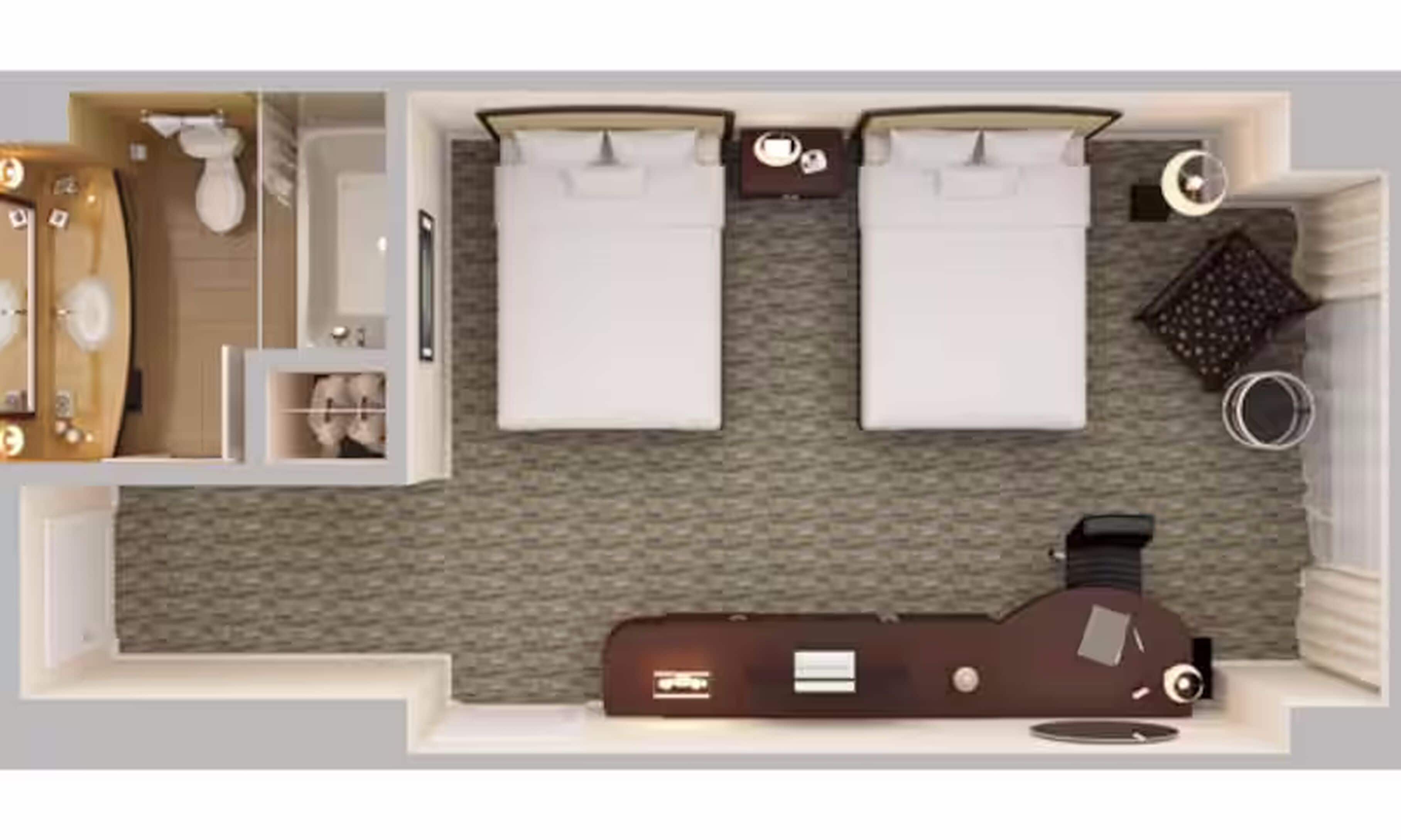 premium bedding, in-room safe, desk, blackout curtains