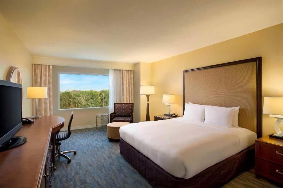 Premium bedding, in-room safe, desk, blackout drapes