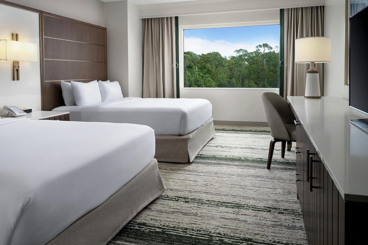 Chambre Standard, 2 grands lits (Nature Preserve) | Literie de qualité supérieure, coffres-forts dans les chambres, bureau