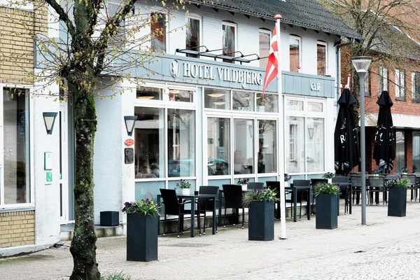 Overnatningsstedets facade