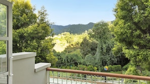 Blick vom Balkon