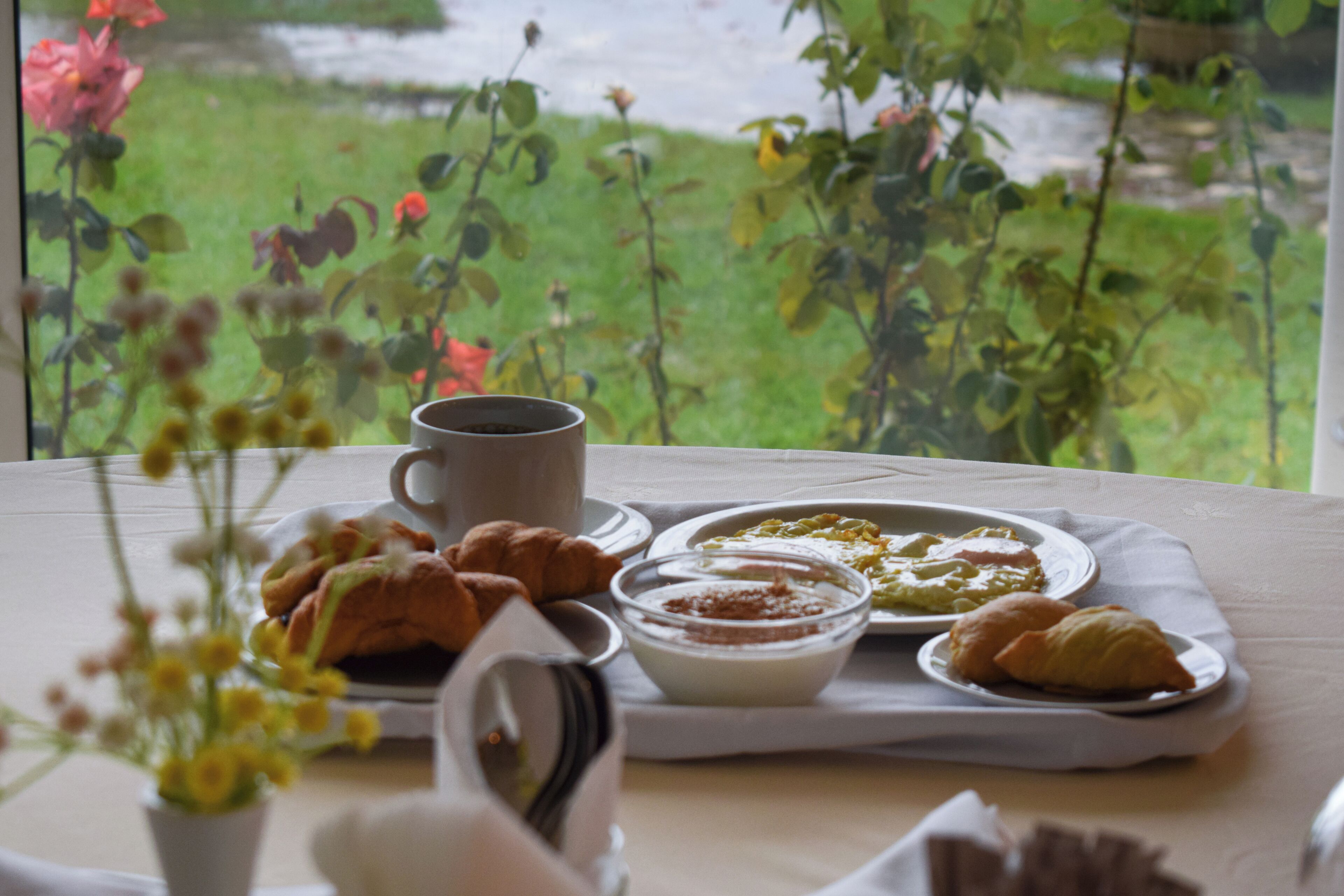 Breakfast buffet