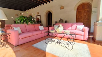 Sala de estar en el lobby