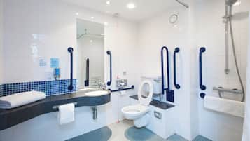 Standard Room, 1 Double Bed, Accessible (with Free Hot Breakfast) | Bathroom