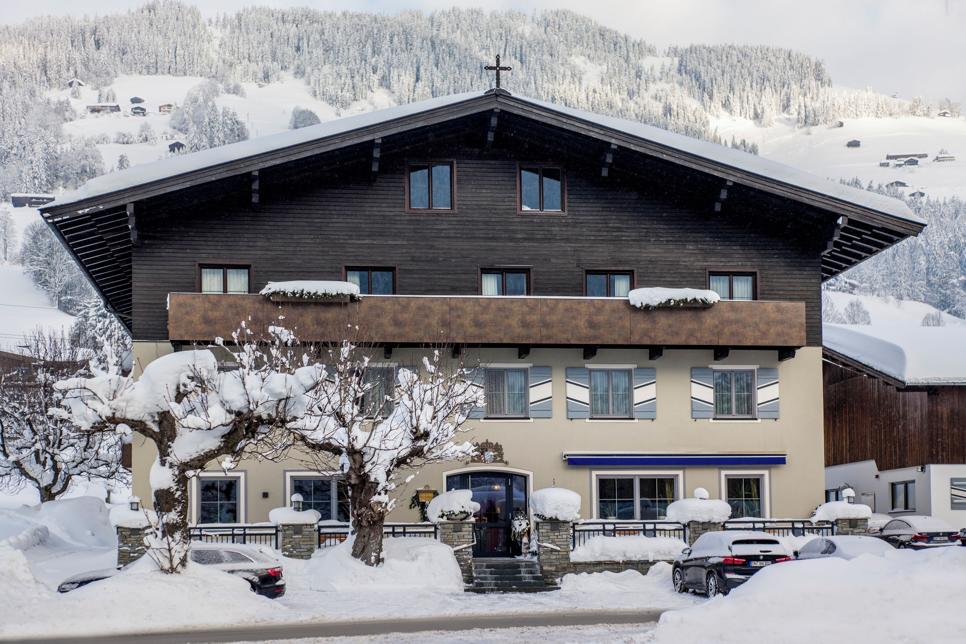Fassade der Unterkunft