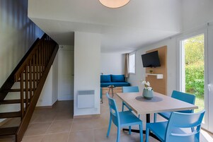 Appartement 1 chambre 4 personnes | Roupas de cama premium, escrivaninha, espaço de trabalho para notebook