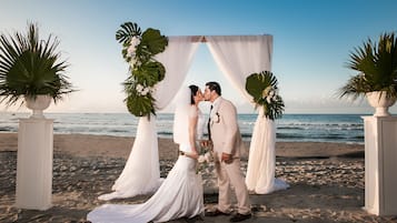 Área externa para casamento