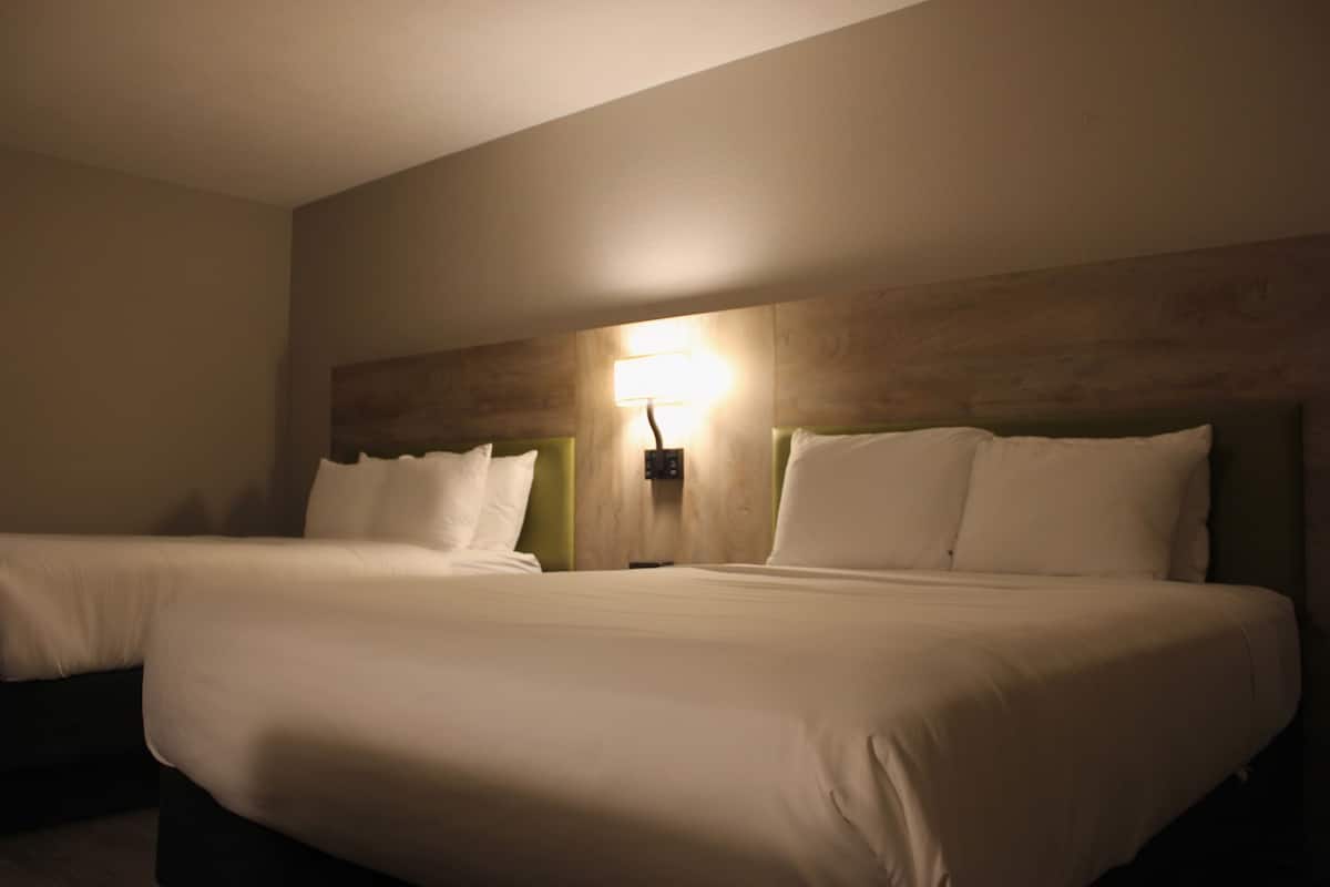 room, 2 queen beds, non smoking | 1 bedroom, in-room safe, desk, iron/ironing board