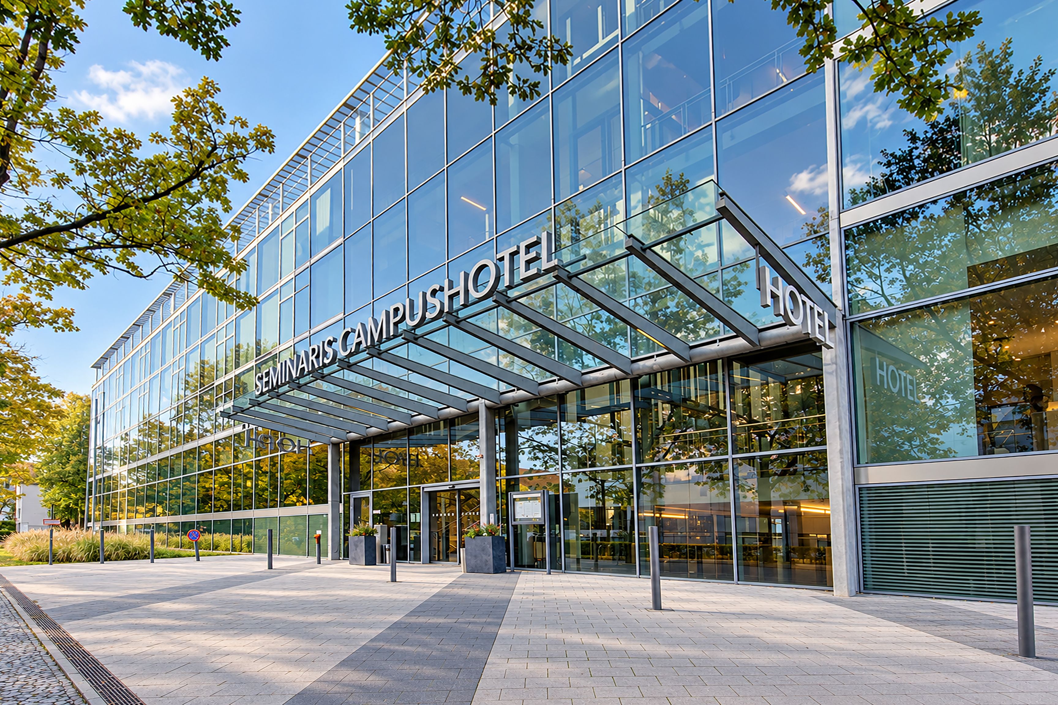 Fassade der Unterkunft