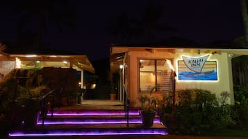 Front of property - evening/night