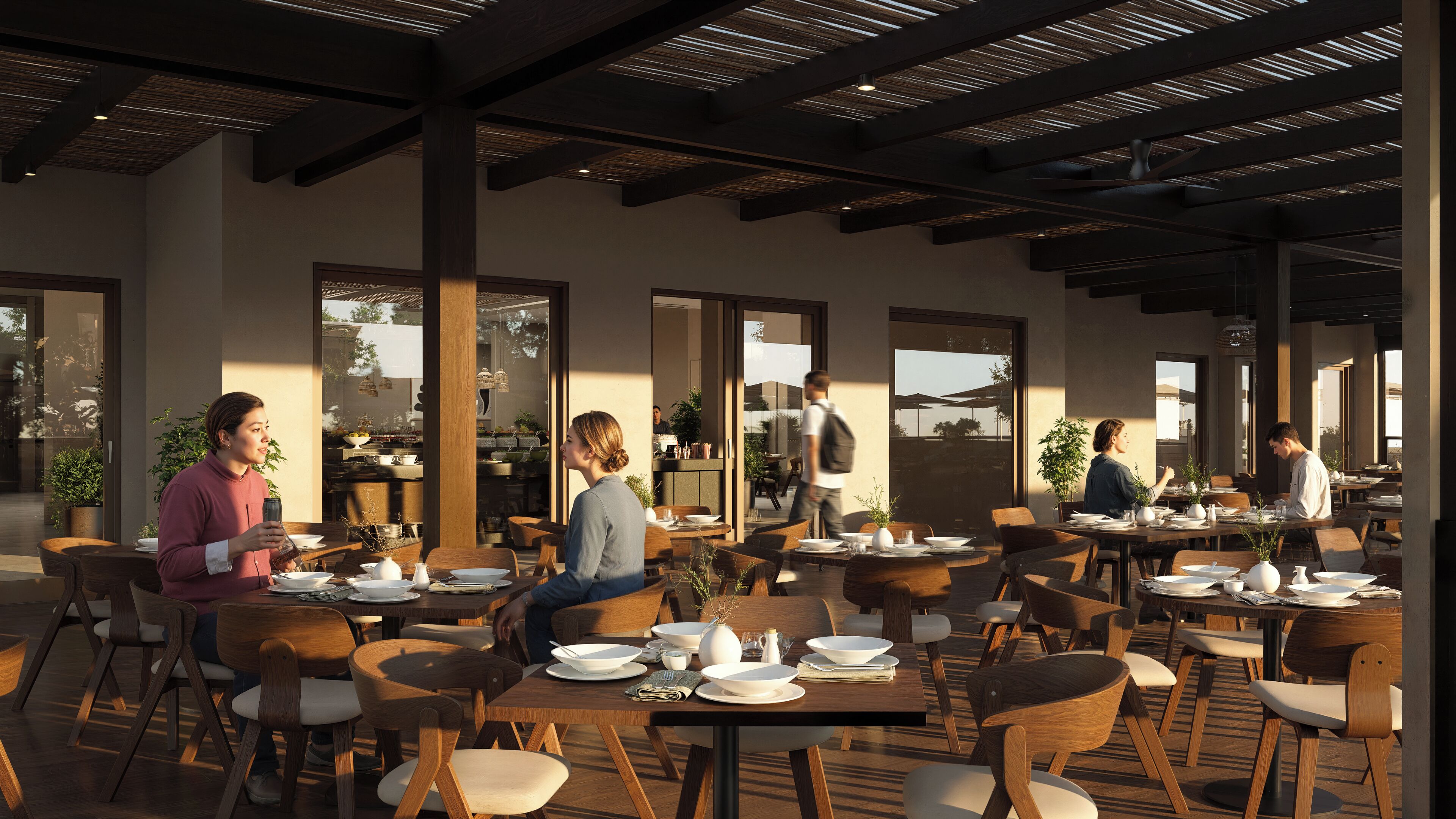 4 ristoranti, aperti a colazione