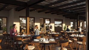 4 restoran, melayani sarapan 