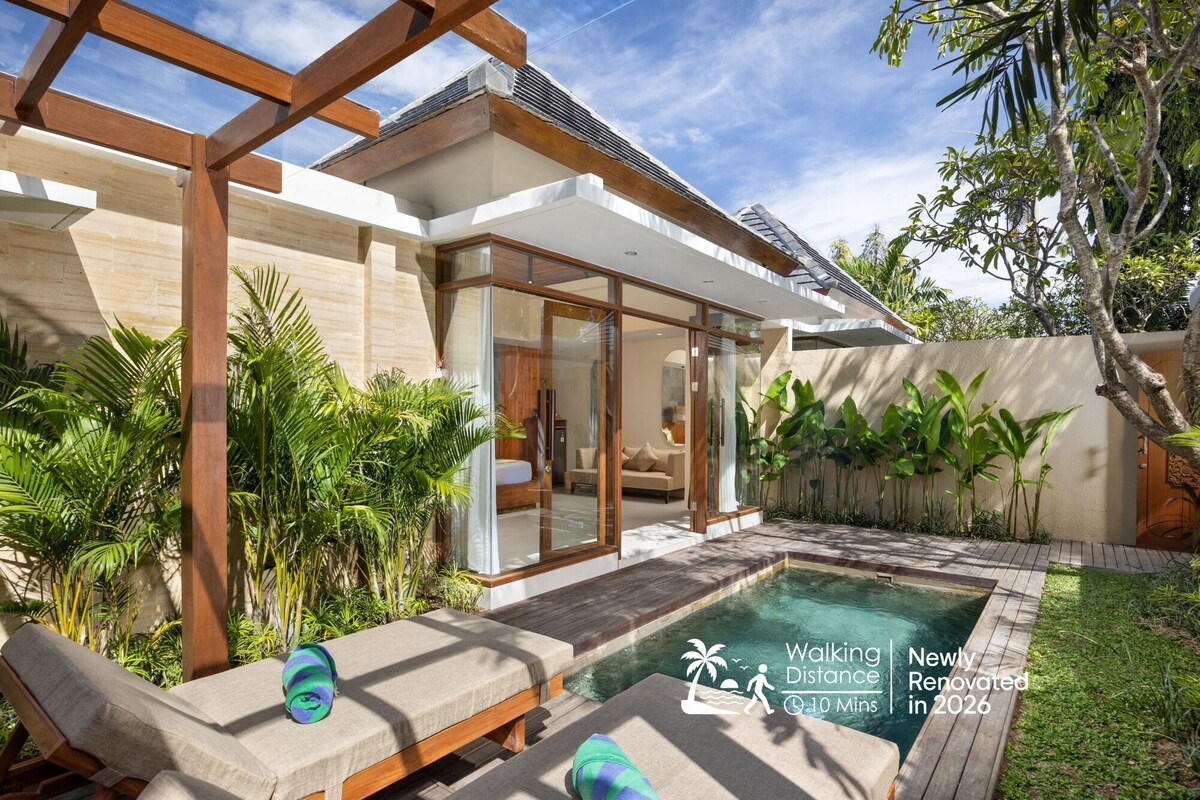 Vila Khas, 1 kamar tidur, kolam renang pribadi (Special Opening Deals) | 1 kamar tidur, minibar, brankas, dan setrika/meja setrika