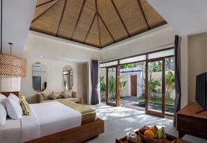 Vila Khas, 1 kamar tidur, kolam renang pribadi (Special Opening Deals) | 1 kamar tidur, minibar, brankas, dan setrika/meja setrika