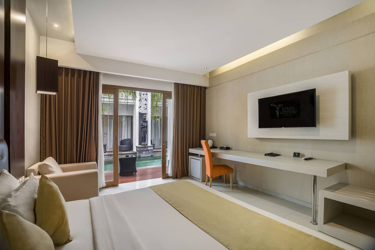 1 bedroom, minibar, in-room safe, iron/ironing board